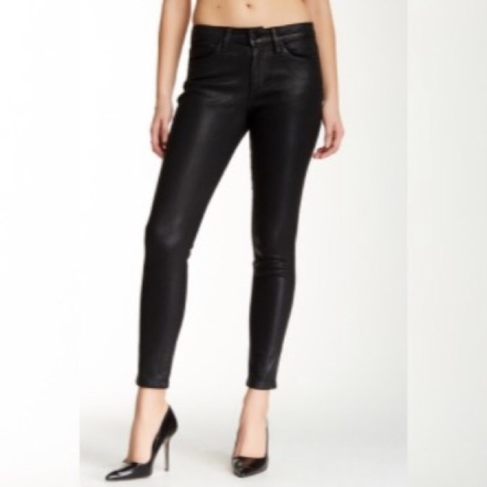Joe’s Coated Skinny Ankle Jean